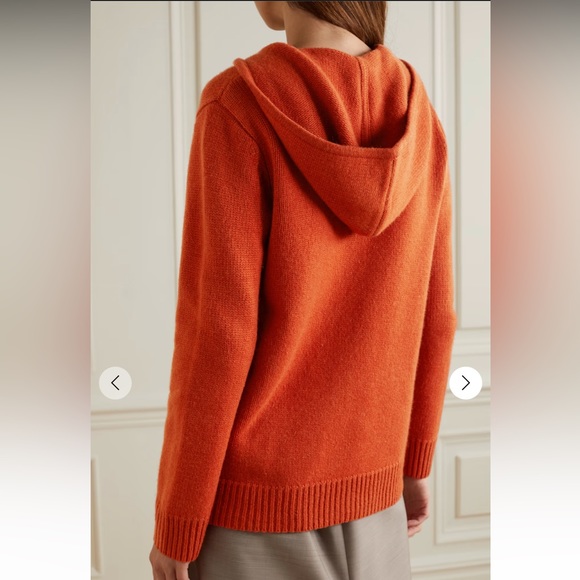 ARCH4 DELORES CHUNKY KNIT TERRACOTTA Cashmere Sweater - Picture 4 of 12